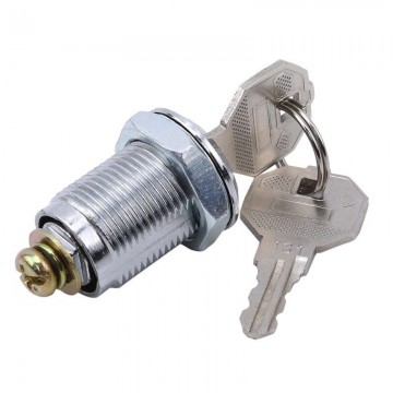 Locker slot - Kantelslot - 25mm - Gelijke sleutels