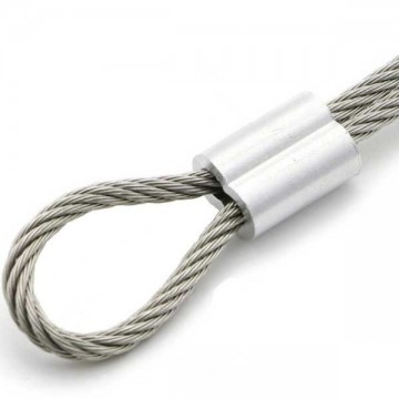 Klemhuls - 8 vormig - voor 9mm draad 