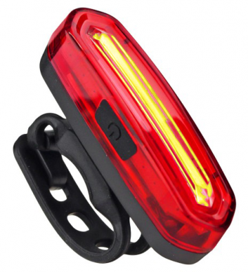 Fietslamp Rood + Wit - oplaadbaar - Extra helder