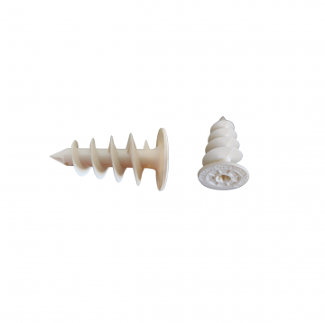 Pluggen voor isolatieplaten - 50 x 25mm - Kunststof - 2 stuks