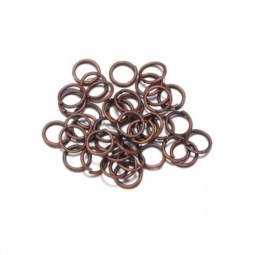 Sleutelring - 5mm - Koper - Per 200 stuks