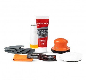 Koplamp polijst reparatie set 2