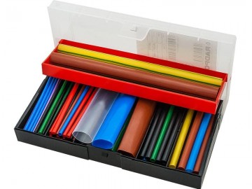 Krimpkous set - 142-delig - 2.4 tot 25.4mm - Verschillende kleuren