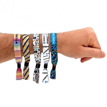 Sluiting voor polsbandje - Met weerhaakjes - Zwart - Per stuk