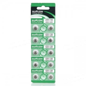 Lithium knoopcel  AG3 / LR41 (10 stuks)