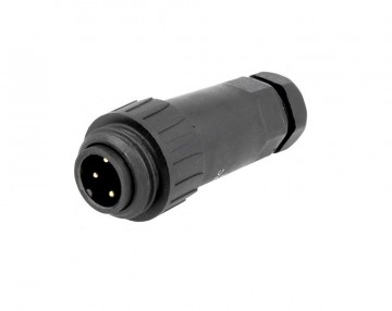 400V kabelverbinder - Male + Female - 4-aderig - IP67