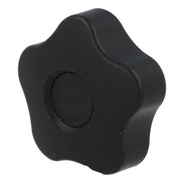 M6 schroefknop - 40mm - met afdekkap