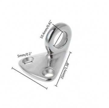 Metalen oog 1Metalen bevestigingsoog - diameter 10mm