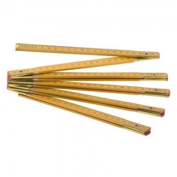 Opvouwbare duimstok - 2 meter - Hout