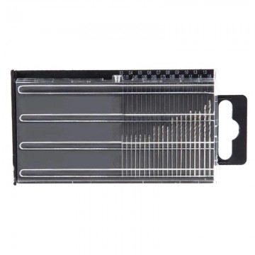 Boren set - 20 stuks - 0,35mm tot 1,6mm - HSS micro boortjes