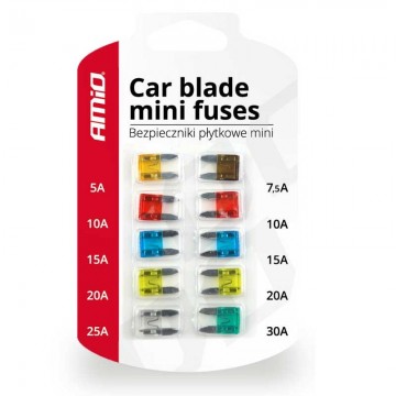 MINI steekzekering set - 10 stuks