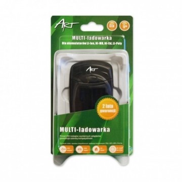 Batterij oplader voor 2 AA / AAA met Auto Aansluiting