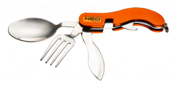Multifunctioneel Bestek en Blikopener - Inklapbaar
