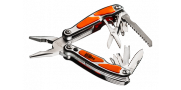 Multitool Aluminium 12-in-1 met ingebouwde LED lamp