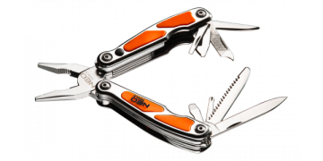 Multitool Aluminium 10-in-1 met ingebouwde LED lamp