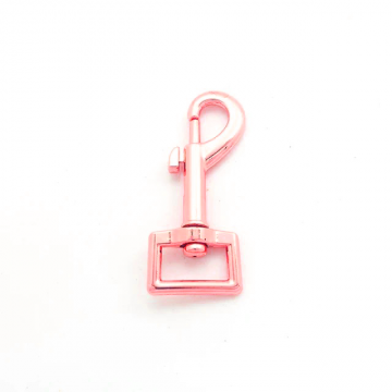 Musketonhaak - 73mm - Draaibaar - Rose gold