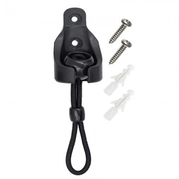 Elastiek spanner koord - 10cm - Met muurbevestiging