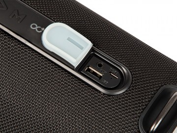 Bluetooth speaker / radio - Dual speaker - USB - Met verlichting