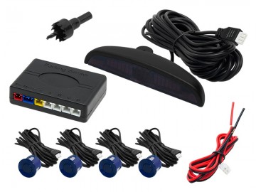 Parkeer sensoren - 22mm - 12 volt - Blauw - Set van 4