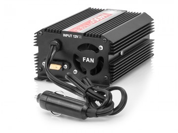 Omvormer Auto - 12 Volt naar 230 Volt - 200 Watt - Zwart