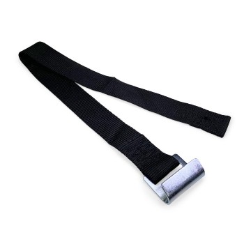 Platte haak - Voor spanbanden - 65 x 50mm