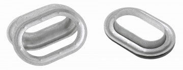 Zeilring ovaal - 42x22 - Gegalvaniseerd - Per 10 stuks