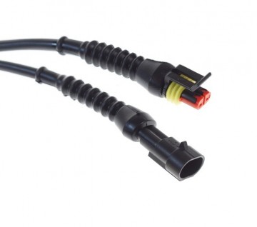 IP67 connector set - 20cm kabel - 12 tot 24 Volt - 2 pin superseal - Nu verkrijgbaar bij Prolech.nl