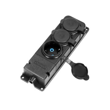 Outdoor stekkerdoos - PREMIUM - IP44 - drie stopcontacten