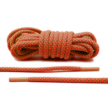 Reflecterende schoenveters - 125cm - Oranje