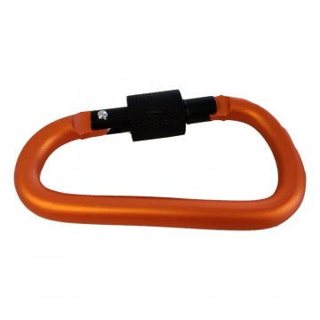 oranje karabijn - sleutelhanger