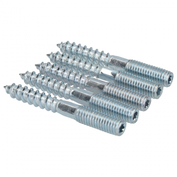 M8 stokeind - 8 x 120mm - Klasse 4.6 - Gegalvaniseerd - Per stuk