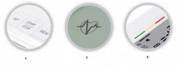 Bloeddruk meter - met geheugen functie