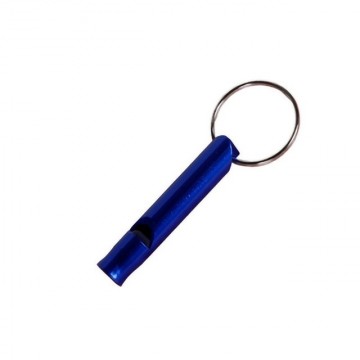 Sleutelhanger met fluitje - Blauw