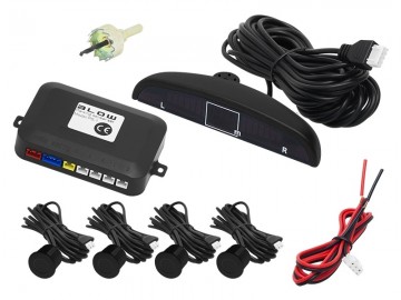 Parkeer sensoren - 22mm - 12 volt - Zwart - Set van 42 01