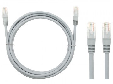 1,5M CAT5e RJ45 Ethernet Netwerk Kabel - Grijs