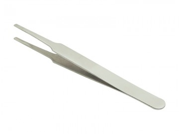 Platte stompe pincet