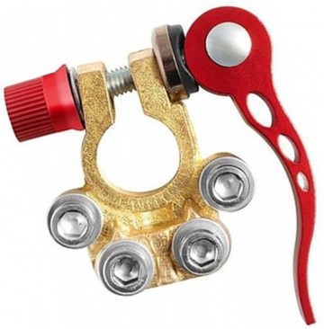 Polplklemy zaciskowe do instalacji elektrycznej 6v 12v 2 sztuki dodatnia ujemna da71a 671831