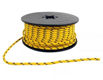 Pp touw geel 5mm 2