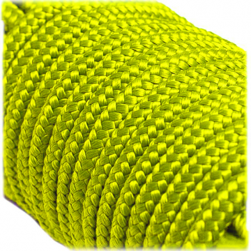 6MM PPM - Sufit yellow - 10 meter - #319 - dubbel gevlochten