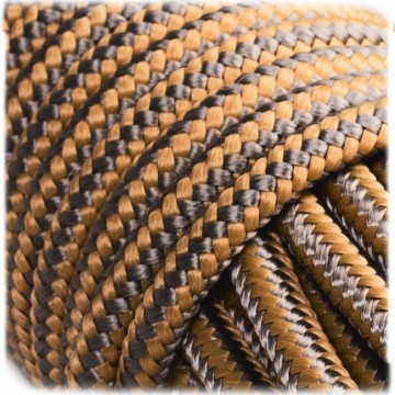 6MM PPM - Grey Honey - 10 meter - #609- dubbel gevlochten