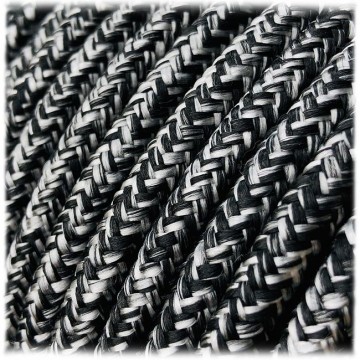 6MM PPM - Black Sweater - 10 meter - #625 - dubbel gevlochten