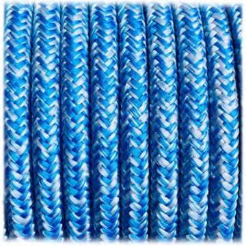 6MM PPM - Blue Sweater - 10 meter - #629 - dubbel gevlochten