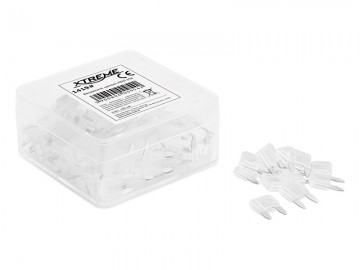 Mini Steekzekering 25A - Transpa-rant 10 stuks