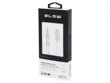 Lightning naar Mini Jack 3,5mm Kabel - 1 meter - Wit