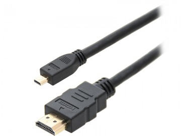 HDMI naar HDMI-micro Kabel 3M Zwart