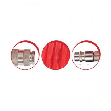 Spiraal luchtslang - 10 bar - 5mm - 5 meter - EURO aansluiting