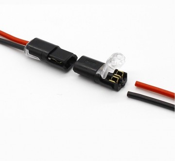 Quick kabel connector - twee aderig - set 2 stuks