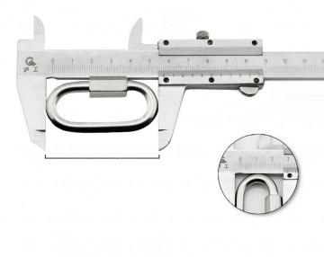 Quick link - 3 mm - gegalvaniseerd - schroef lock