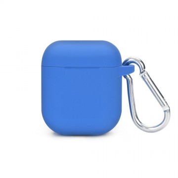 Airpods siliconen bescherm hoesje - Blauw