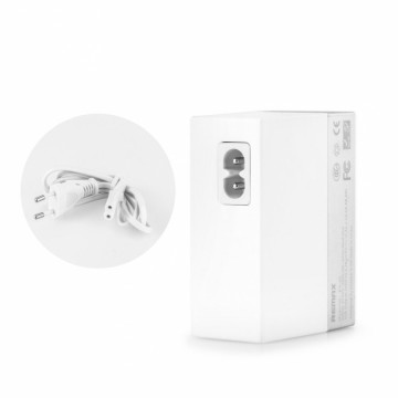 5Poort USB Oplader Wit - Lange kabel - Remax RU-U1